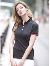 女式黑色深海蔚藍系列廣告衫